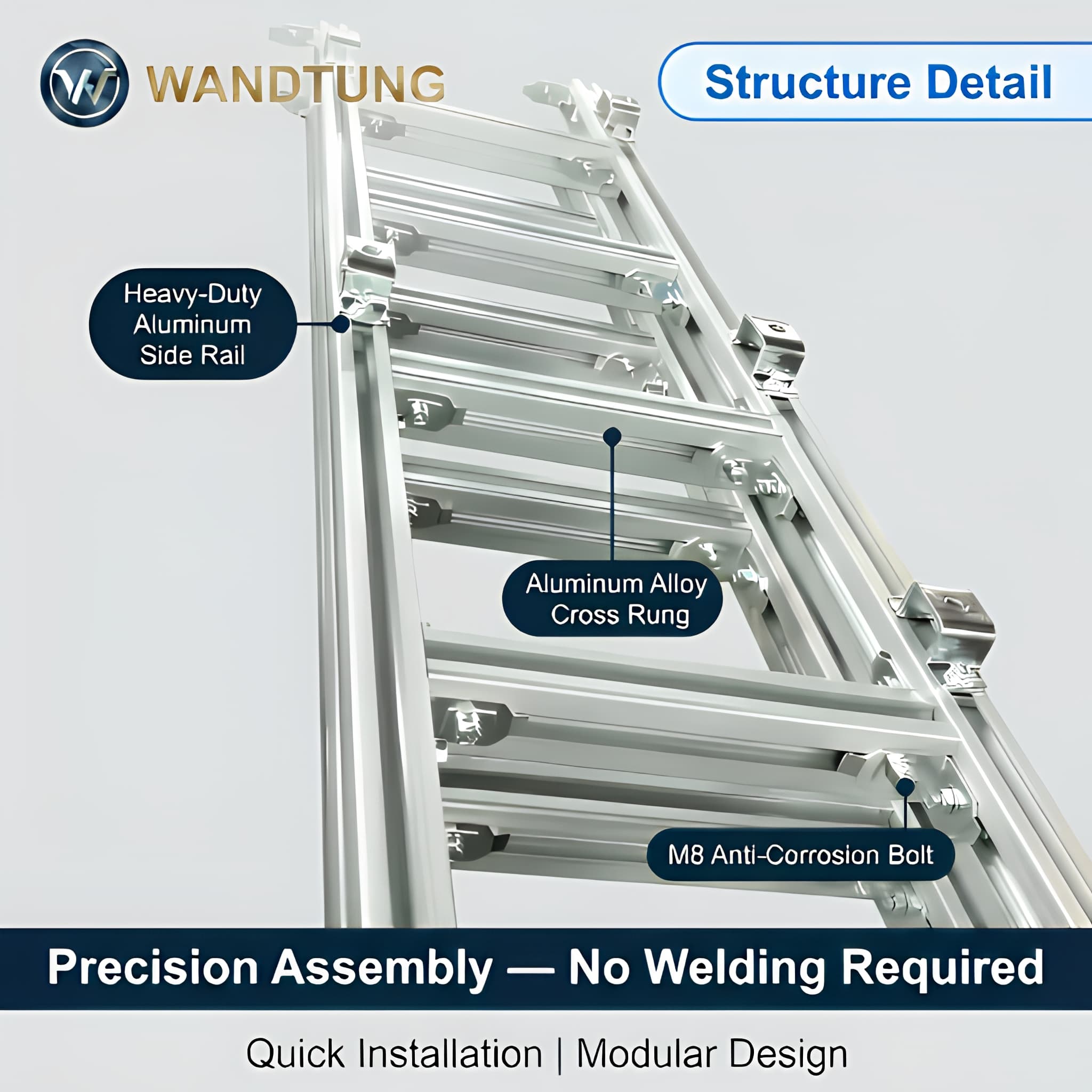Aluminum Alloy Cable Ladder — 2