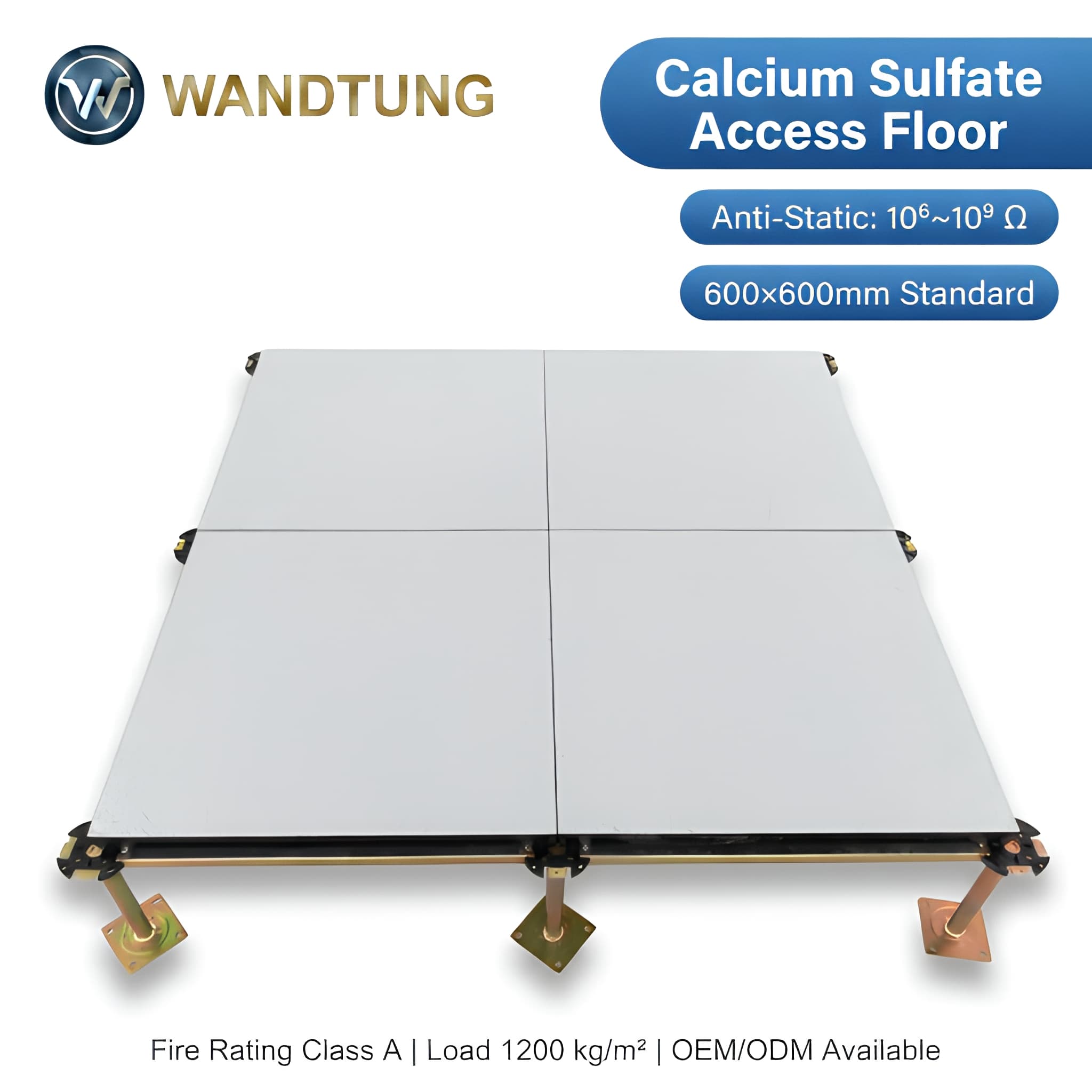 Calcium Sulphate Raised Floor
