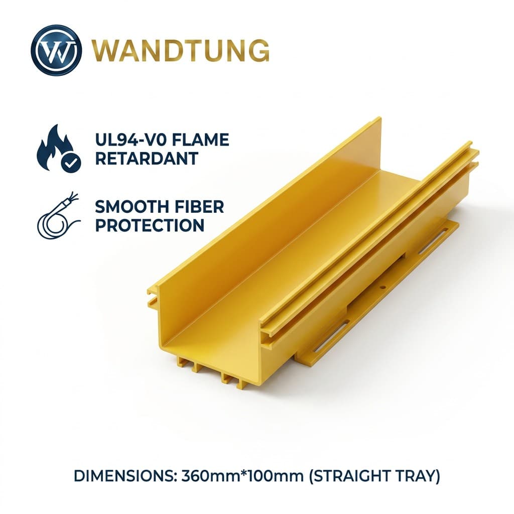 Polymer Fiber Optic Cable Tray — 8