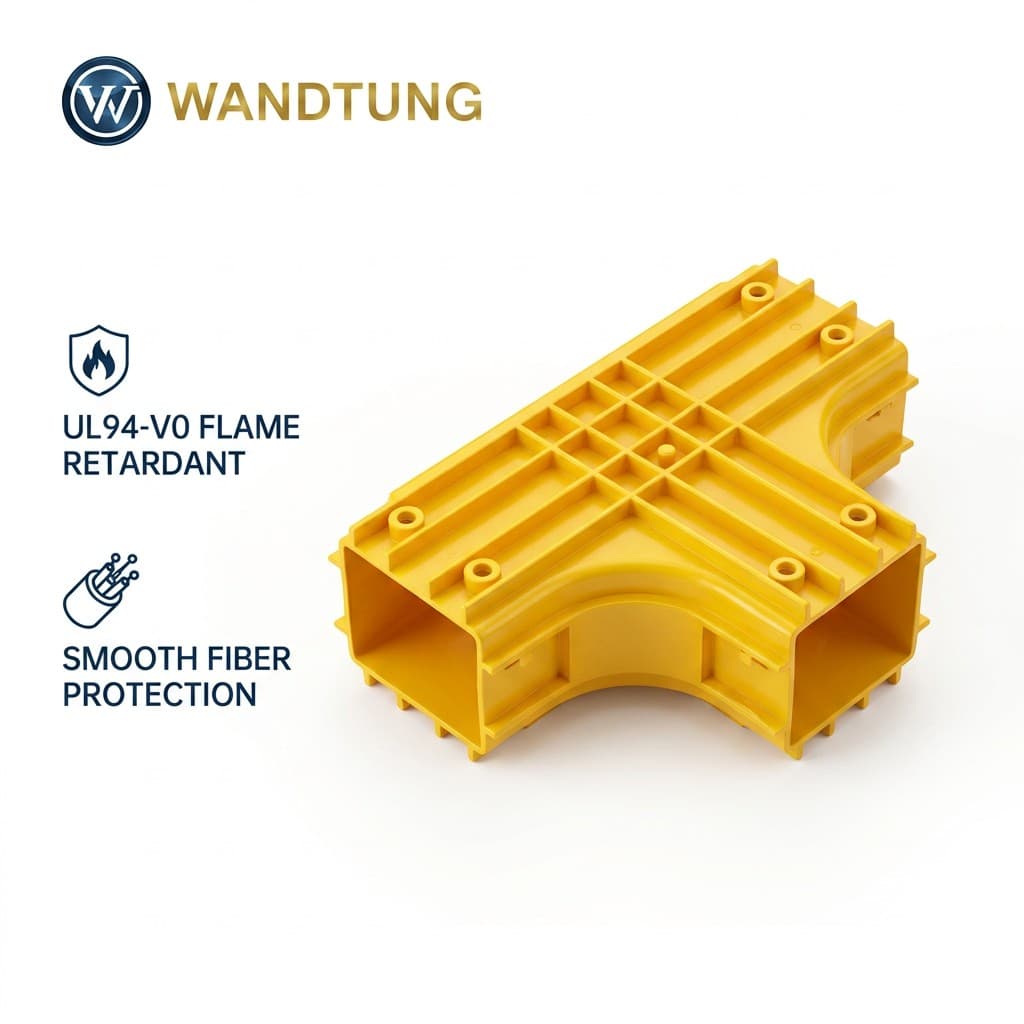 Polymer Fiber Optic Cable Tray — 6