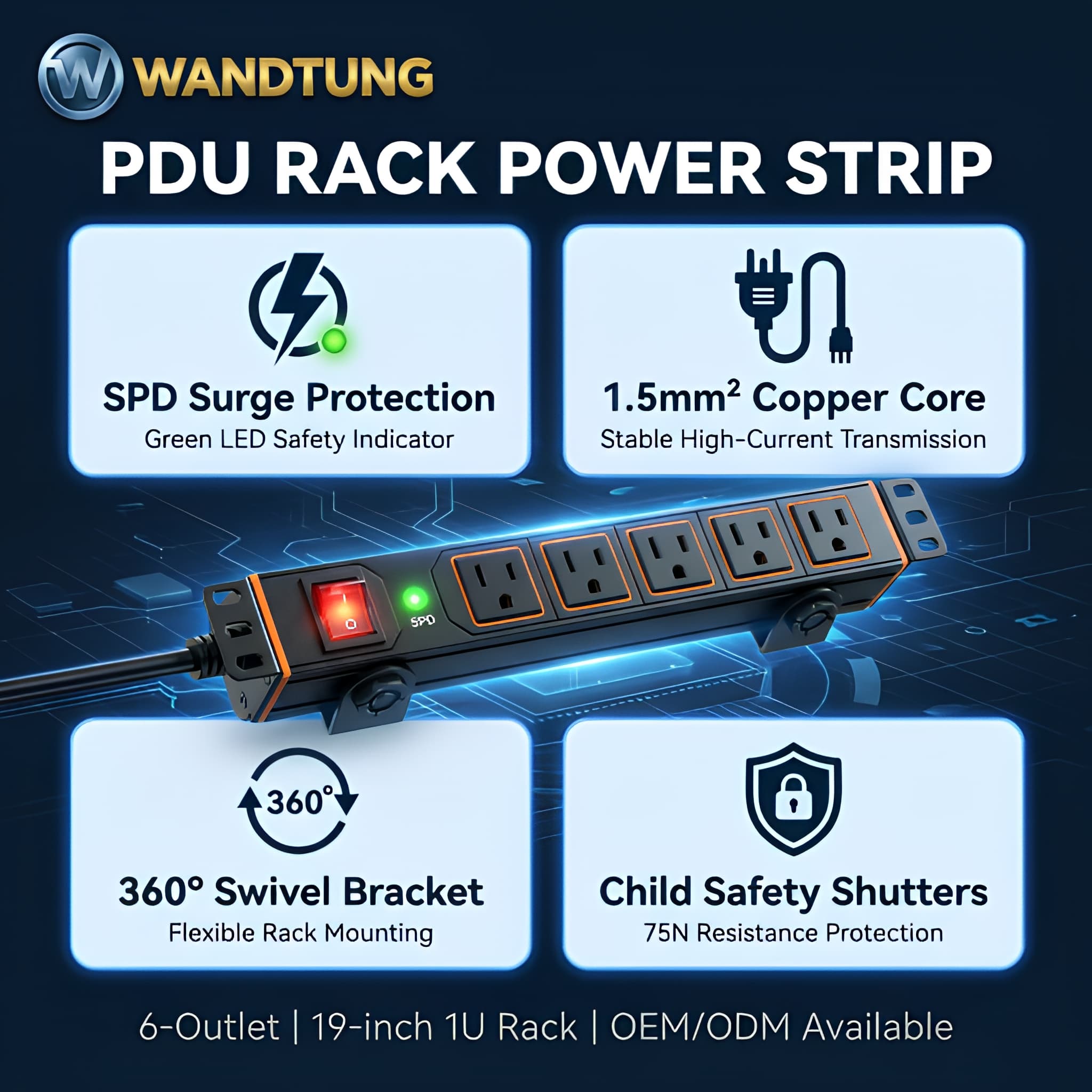 Multi-Function Universal Socket PDU — 2