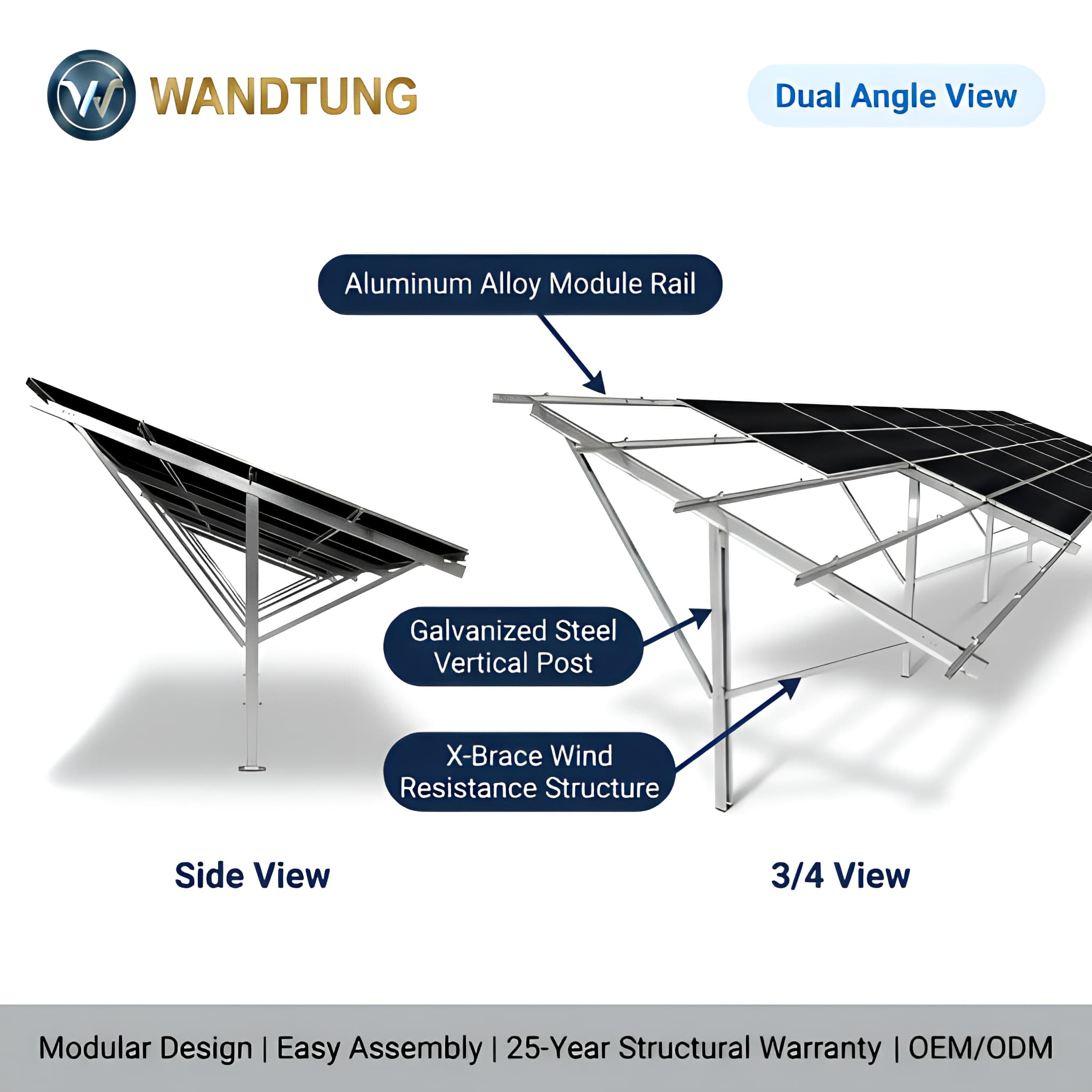Solar Ground Mounting System — 3