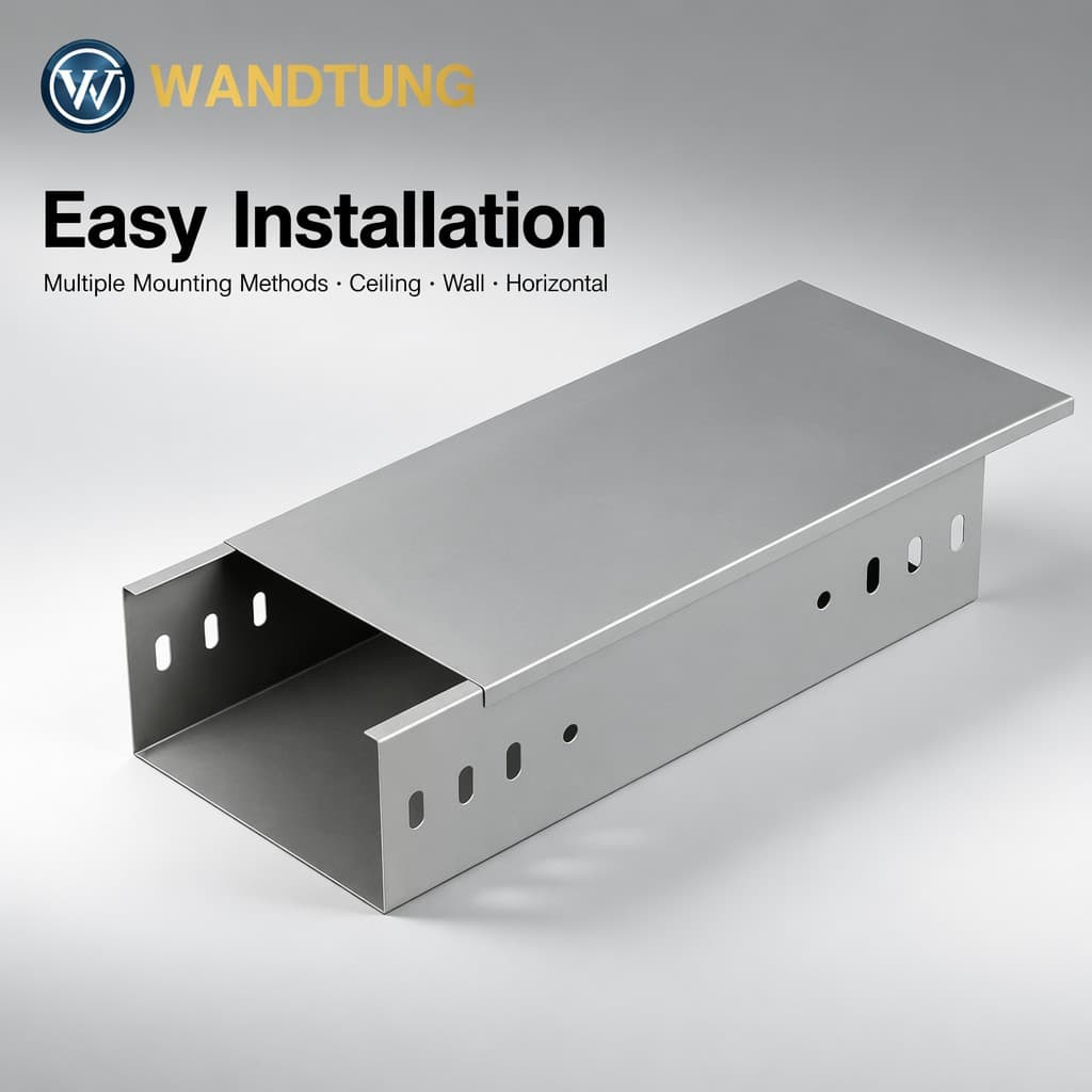 Solid Bottom (Trough) Cable Tray — 6