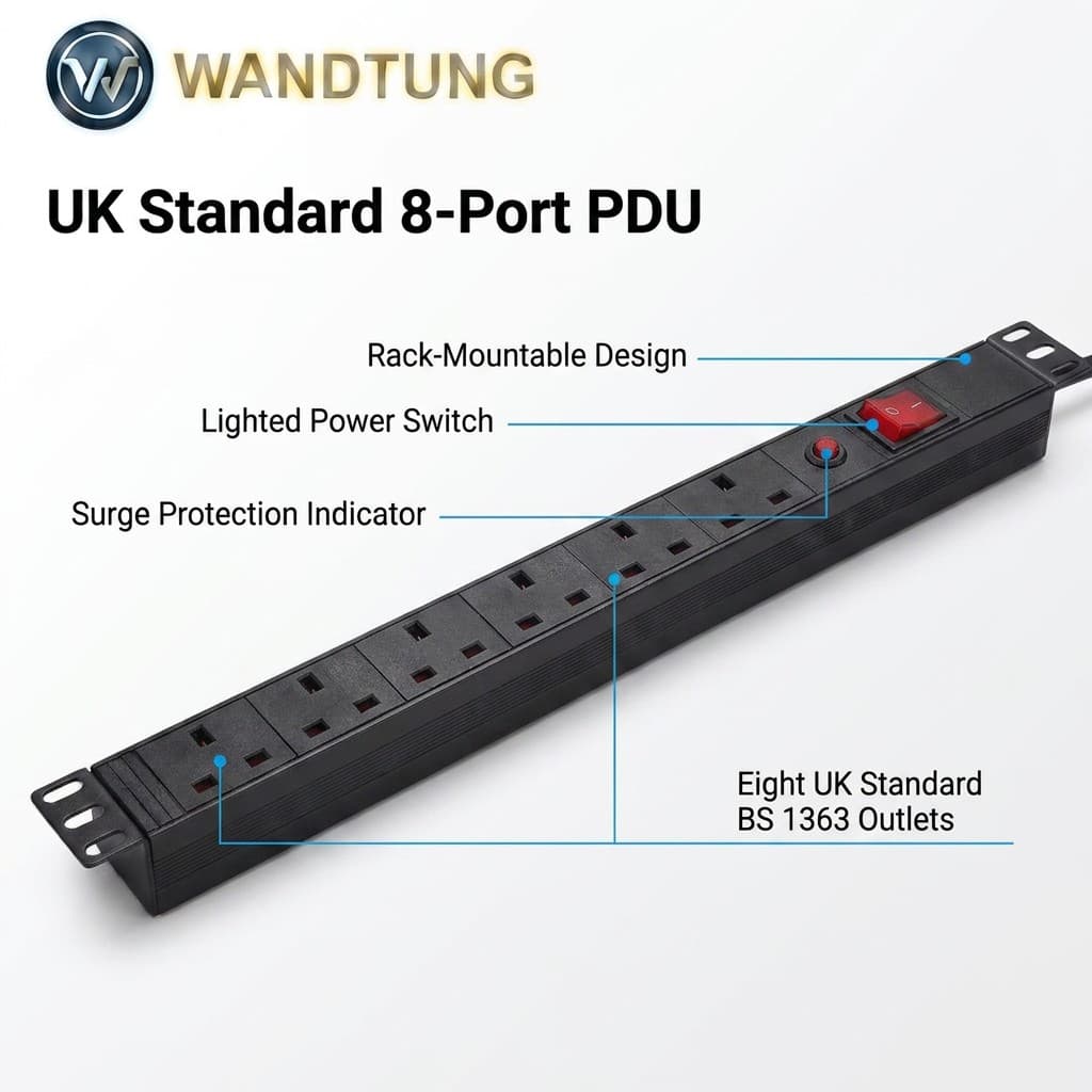 UK Standard (BS1363) PDU — 2