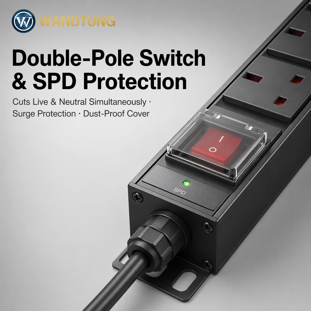 UK Standard (BS1363) PDU — 4