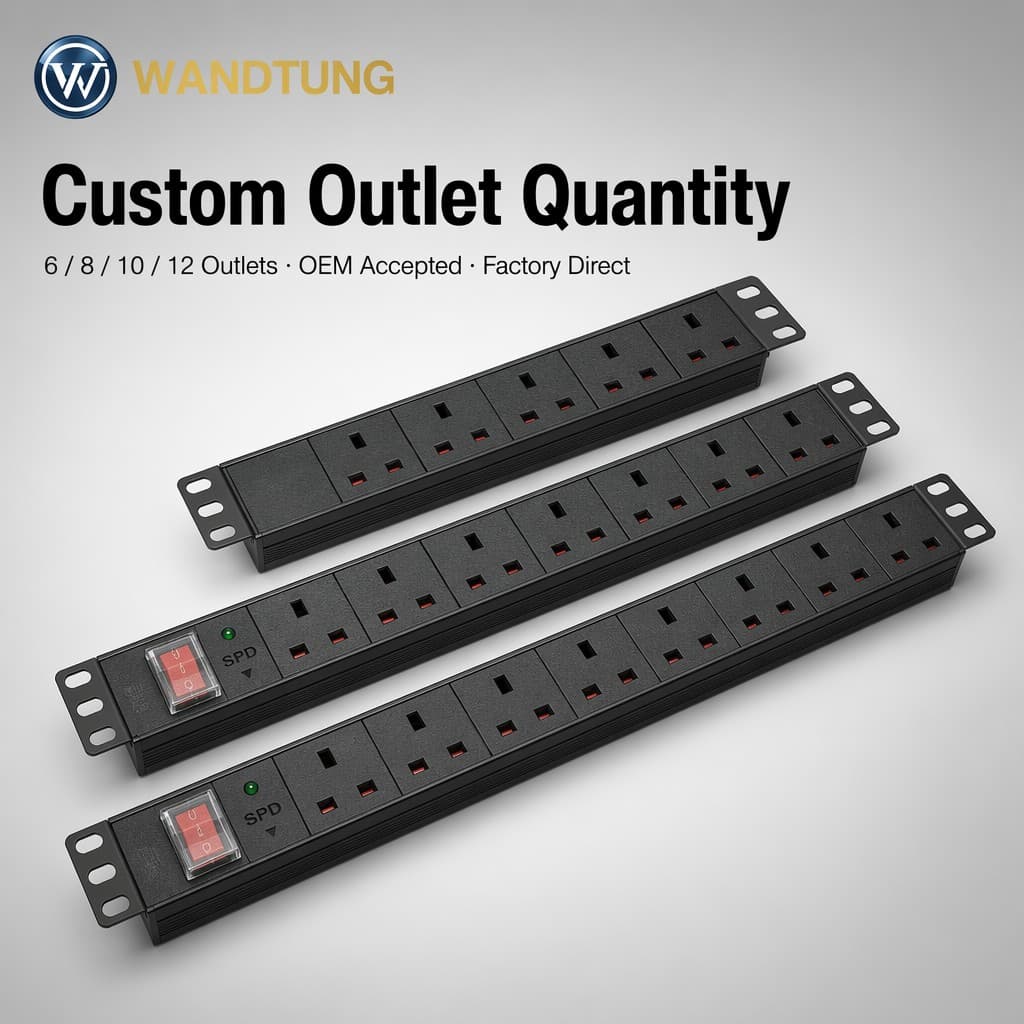 UK Standard (BS1363) PDU — 8